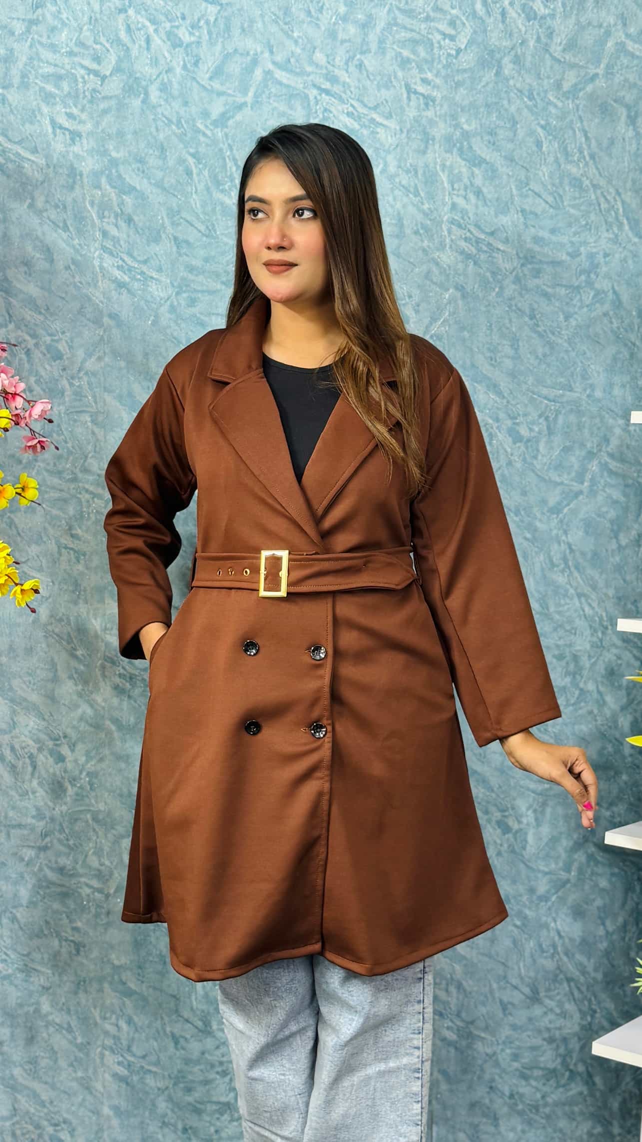 Sweet Velvet Overcoat